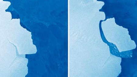 Antarktidada 315 milyard tonluq buz parçası qopdu və... - BÖYÜK TƏHLÜKƏ