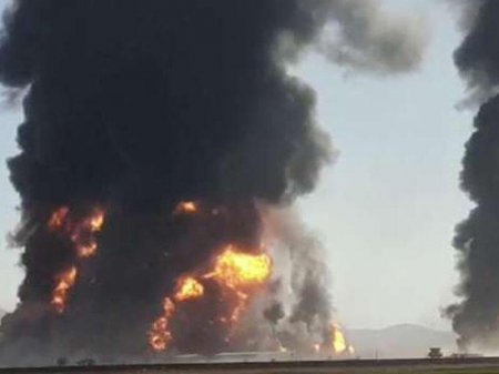SON DƏQİQƏ: Neft zavodu bombalandı - Şiddətli partlayışlar baş verir