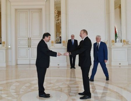 Azərbaycan Prezidenti Nikolay Hristov Yankovu qəbul edib – FOTO