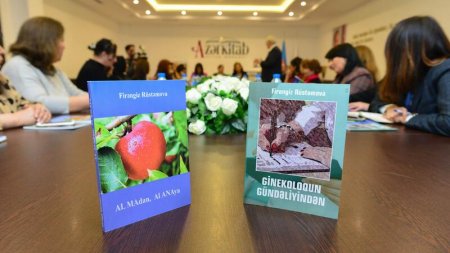 Mama-ginekoloq Firəngiz Rüstəmovanın yeni kitabının təqdimatından REPORTAJ / FOTOLAR