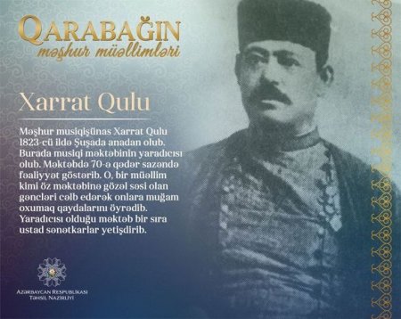“Qarabağın məşhur müəllimləri” - Xarrat Qulu