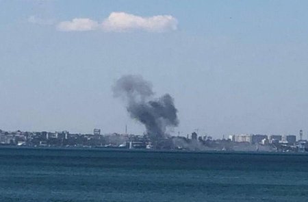 Odessa limanında yanğın: İstanbul razılaşmasına qarşı TƏXRİBAT?