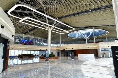 Bu gün açılışı olan Zəngilan aeroportundan - FOTOREPORTAJ