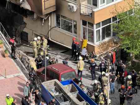 İstanbulda DƏHŞƏT YAŞANIR: 29 nəfər yanaraq öldü - FOTO