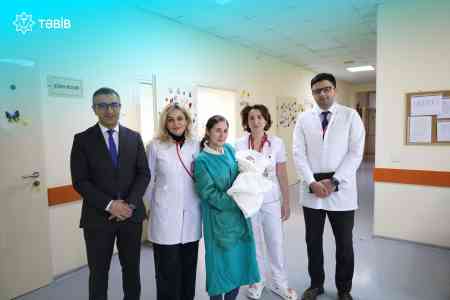 15 ildən sonra 540 qram çəkidə doğulan Nur... - FOTO